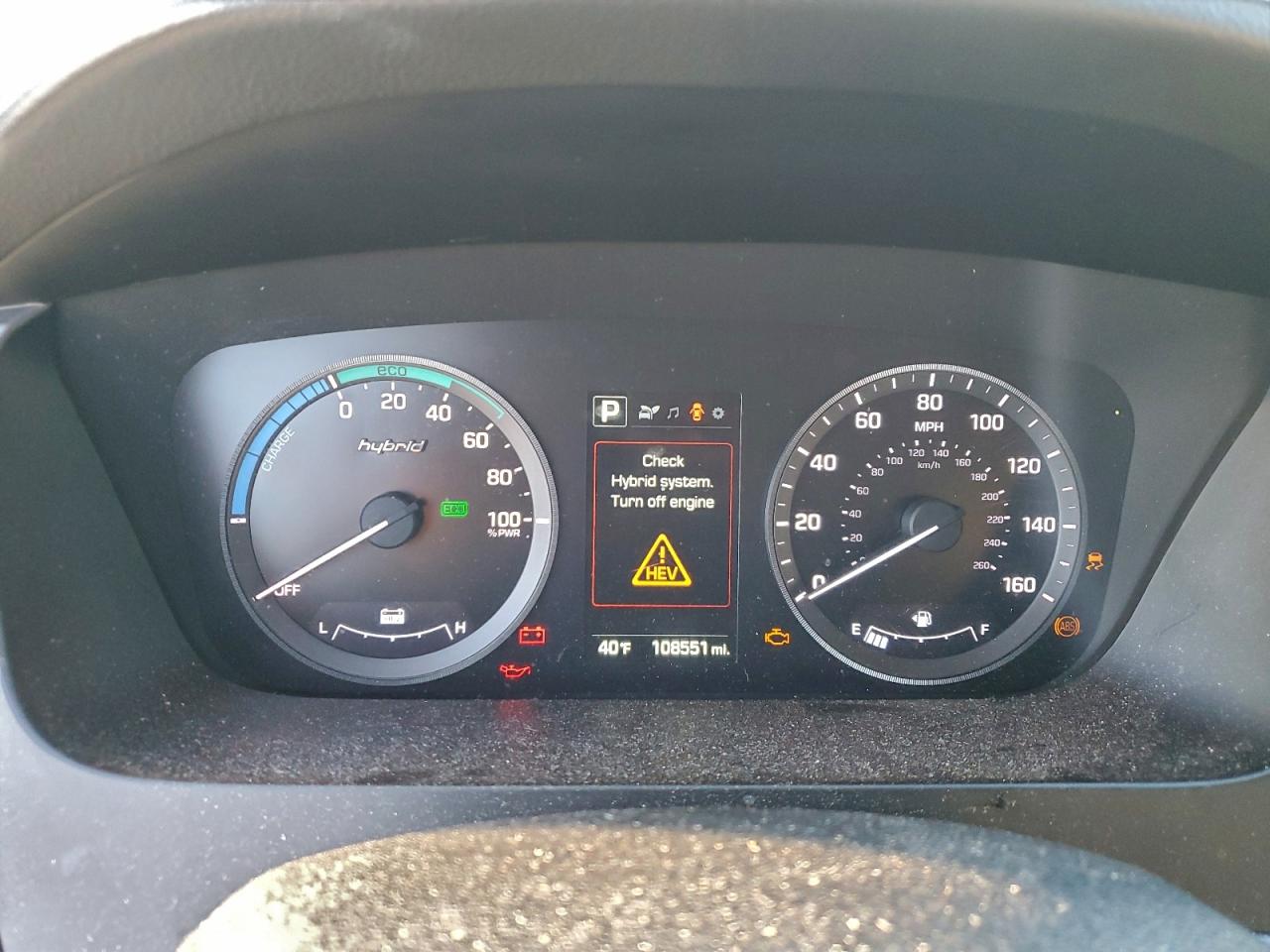 2016 HYUNDAI SONATA HYBRID photo 9