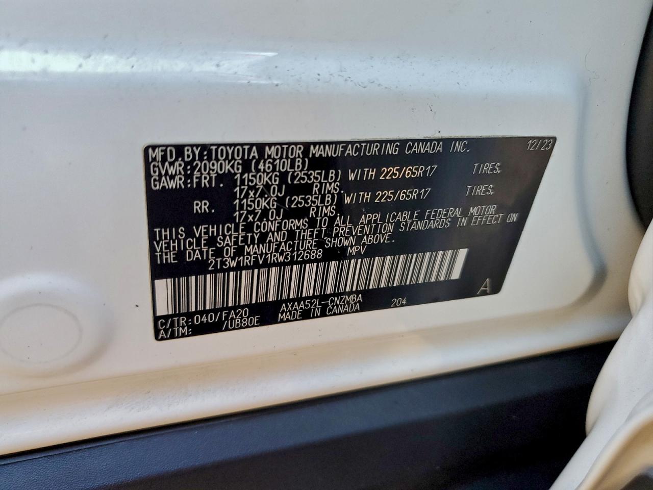 2024 TOYOTA RAV4 XLE photo 25