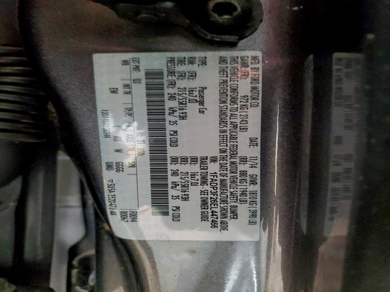 2014 FORD FOCUS SE photo 34