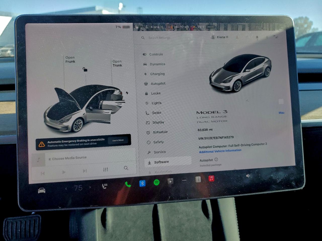 2022 TESLA MODEL 3 photo 9