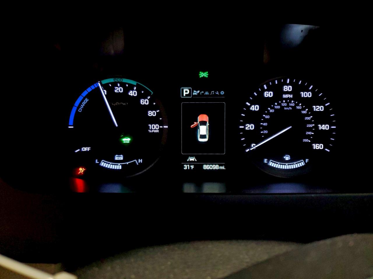2016 HYUNDAI SONATA HYBRID photo 9