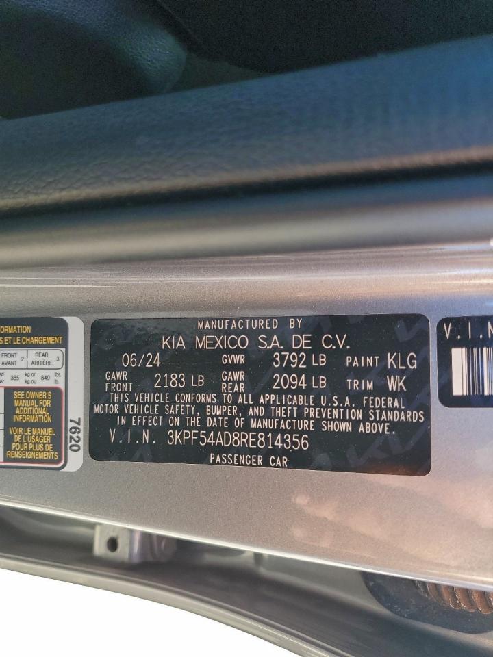 2024 KIA FORTE GT LINE photo 12