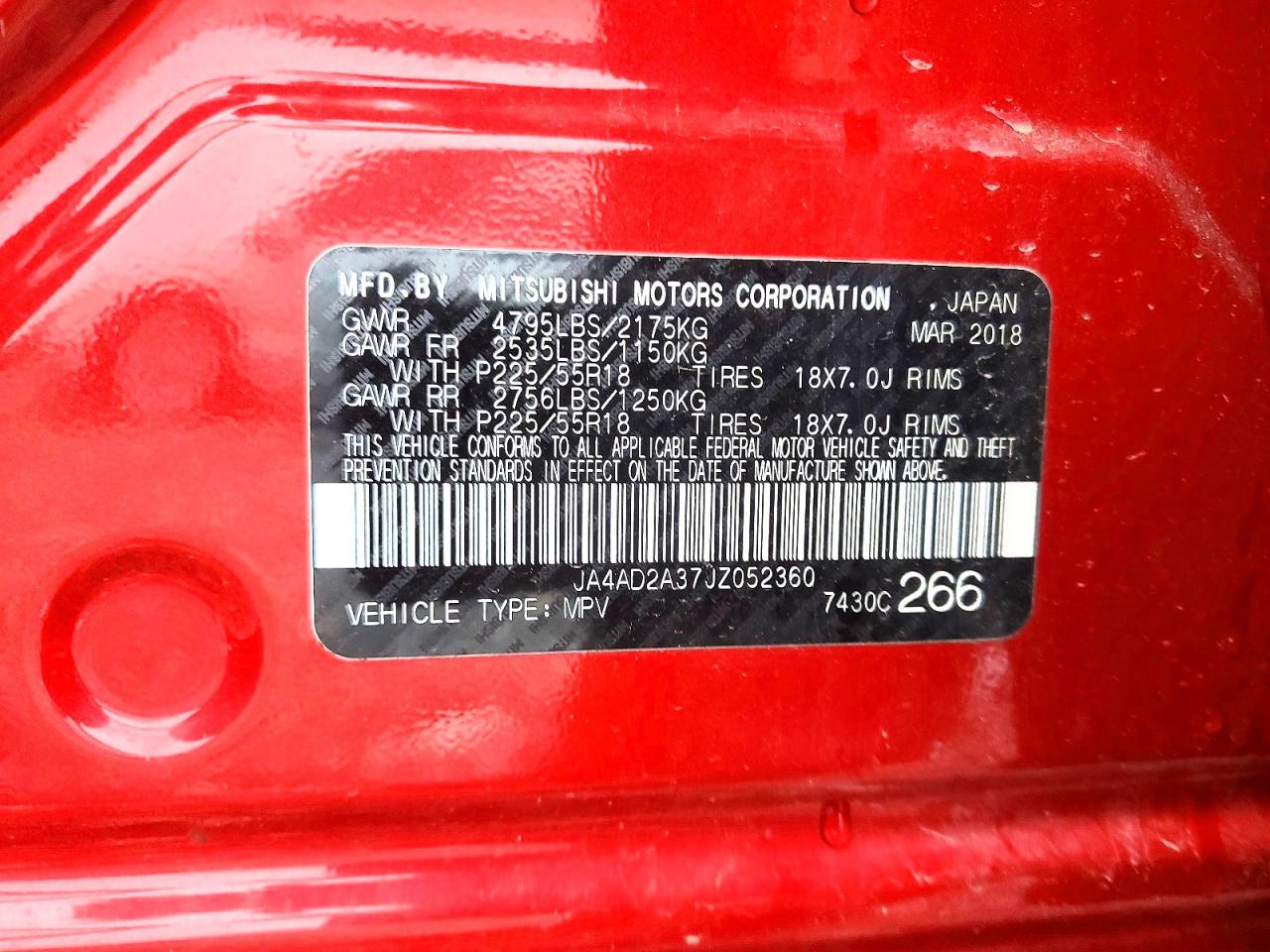 2018 MITSUBISHI OUTLANDER ES photo 27