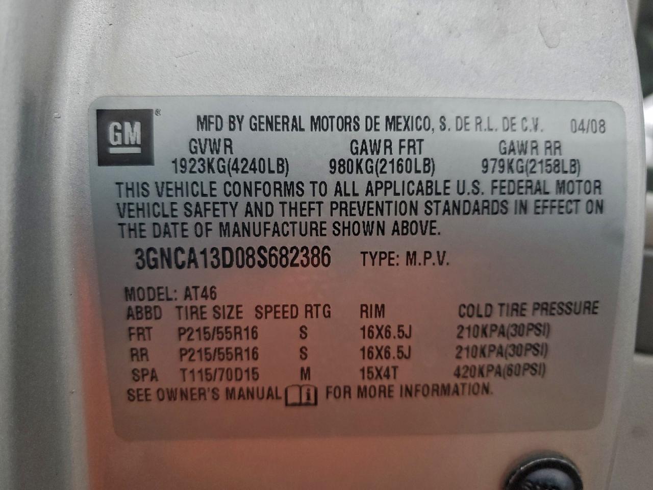 2011 CHEVROLET HHR LT photo 13
