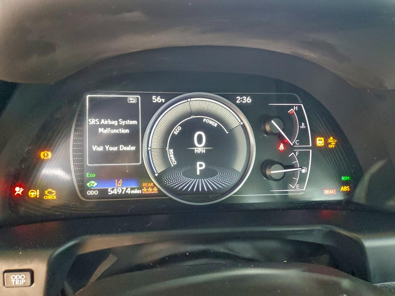 2023 LEXUS ES 300H BASE photo 9
