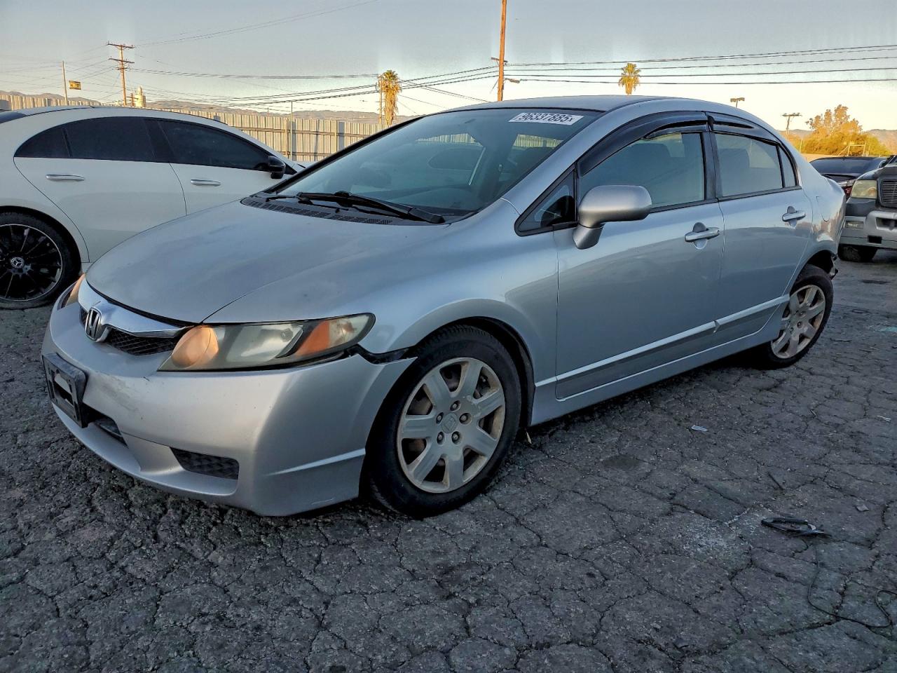 2009 HONDA CIVIC LX — REAR END damage — photo 1