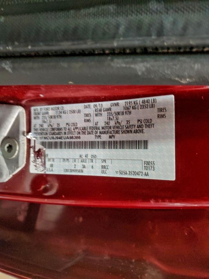 2014 FORD ESCAPE TITANIUM photo 37