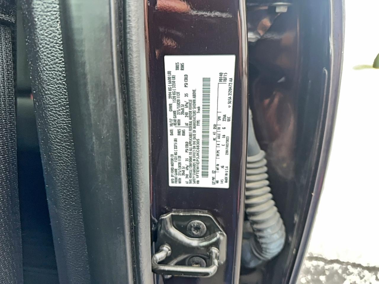 2018 FORD F150 SUPERCREW photo 10