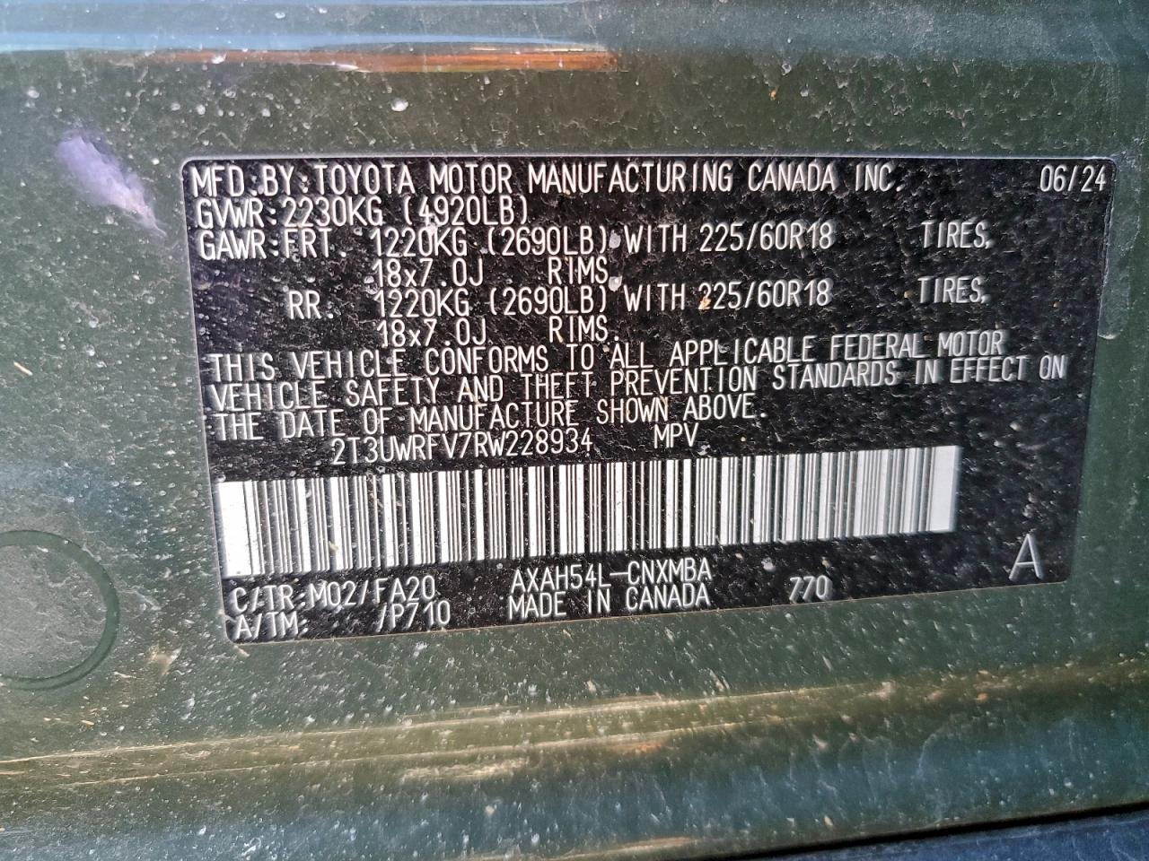 2024 TOYOTA RAV4 WOODLAND EDITION photo 13