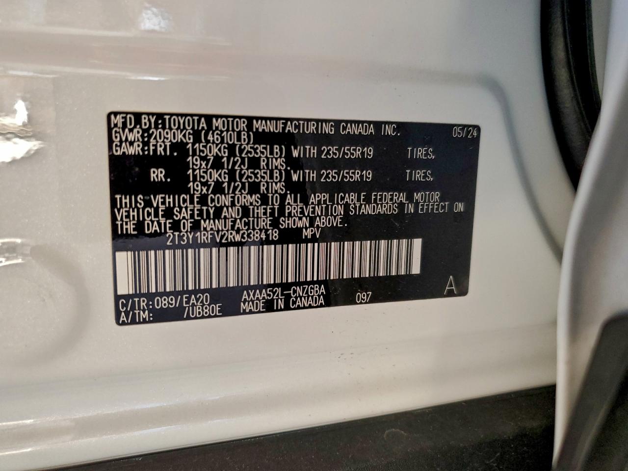 2024 TOYOTA RAV4 LIMITED photo 25