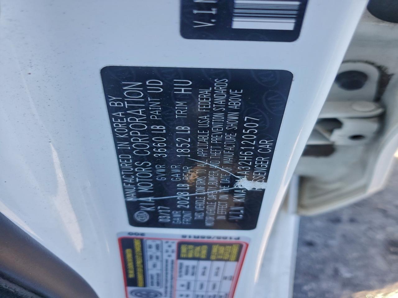 2017 KIA RIO LX photo 12