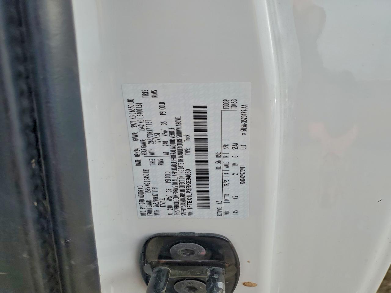 2024 FORD F150 XL photo 23