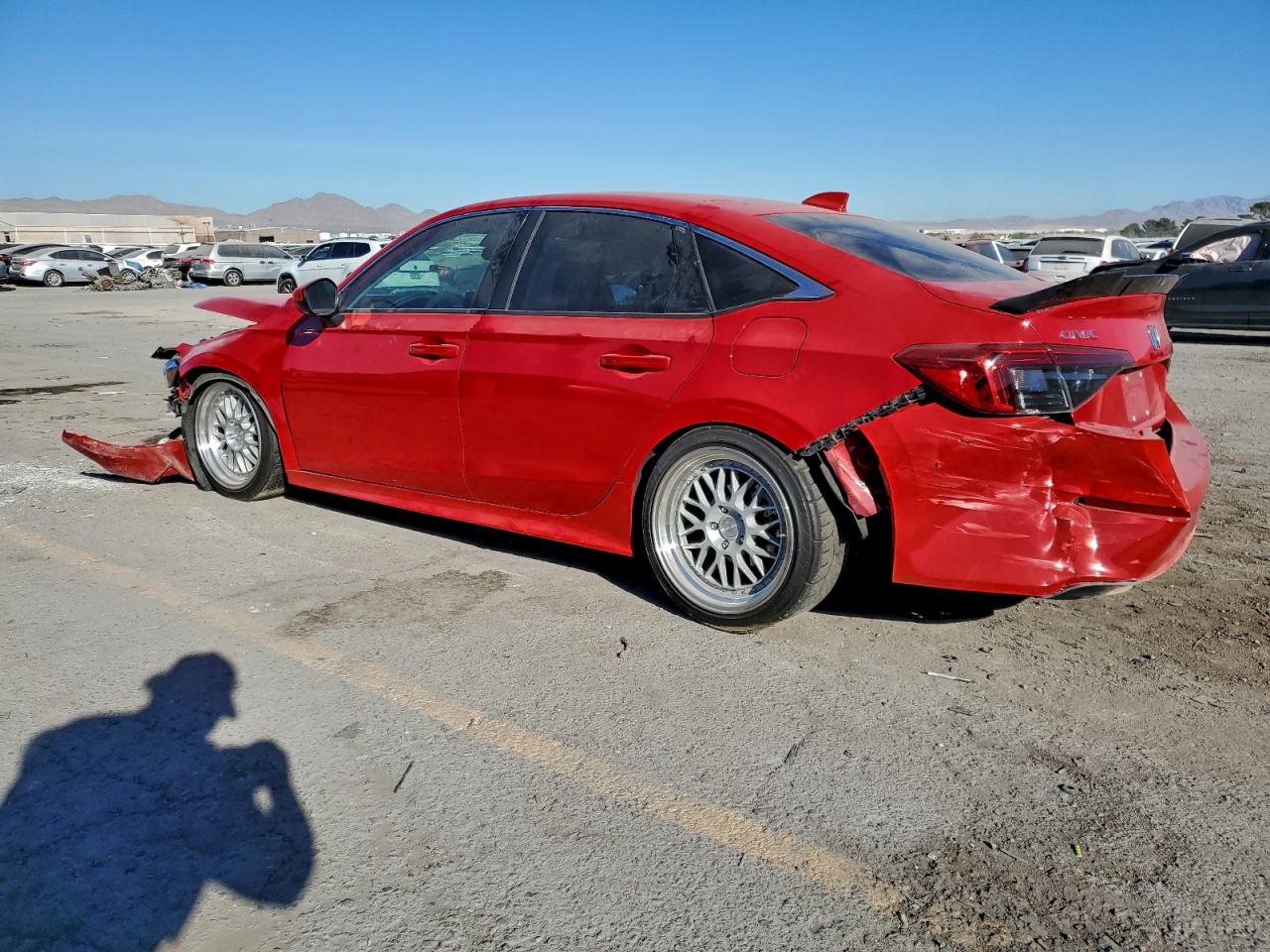 2022 HONDA CIVIC LX photo 5