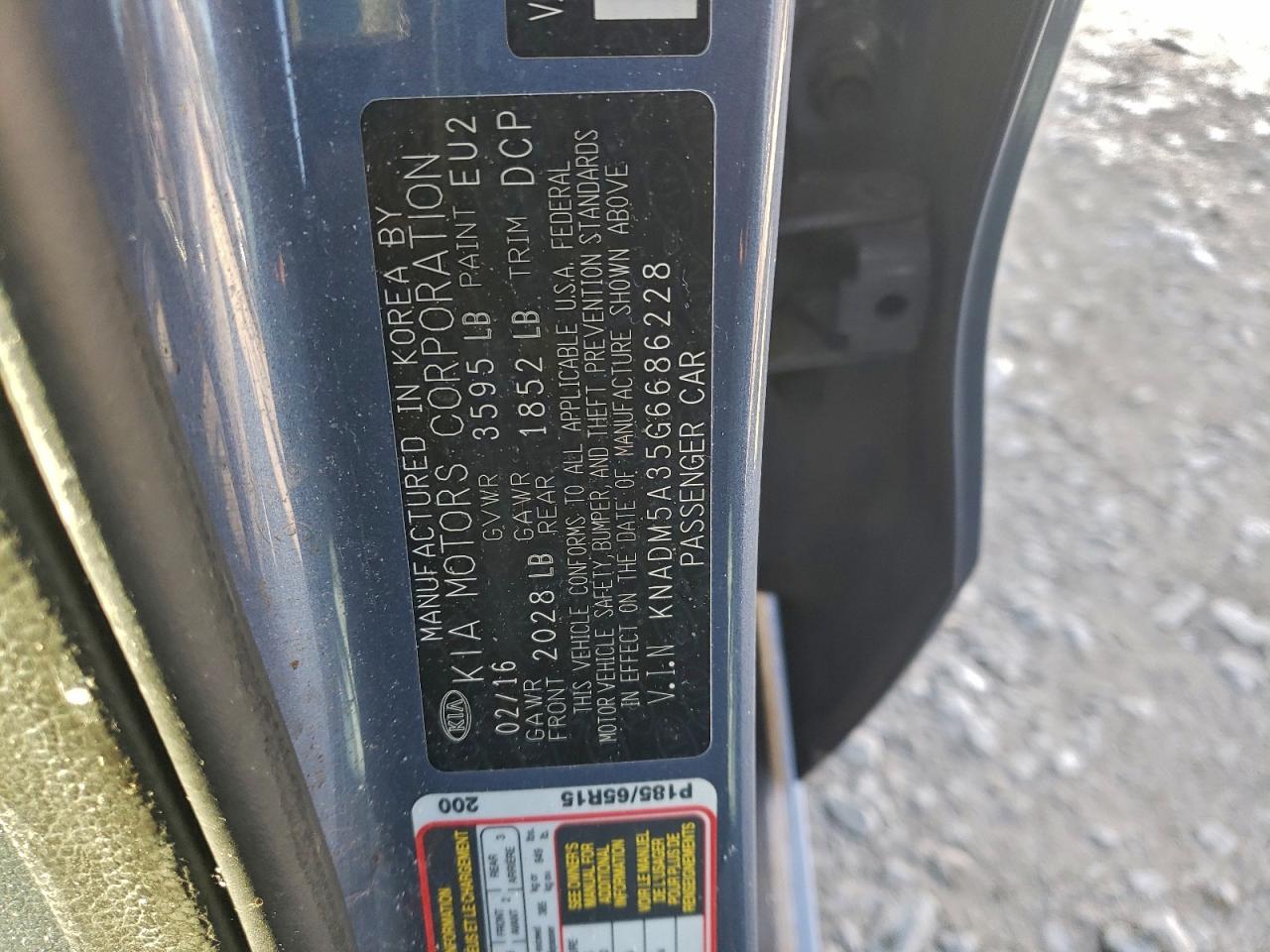 2016 KIA RIO LX photo 13