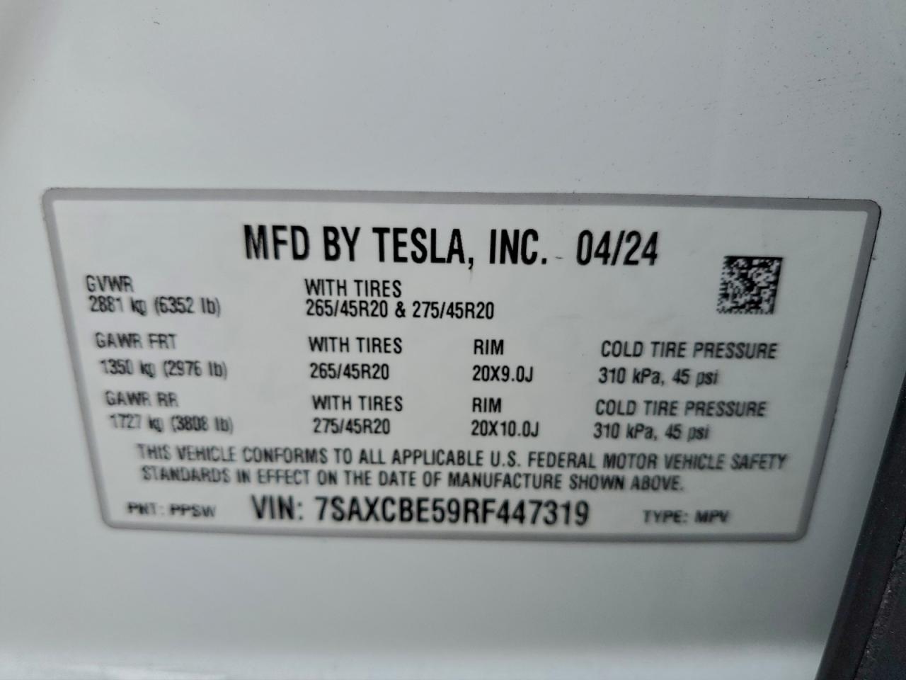 2024 TESLA MODEL X photo 37