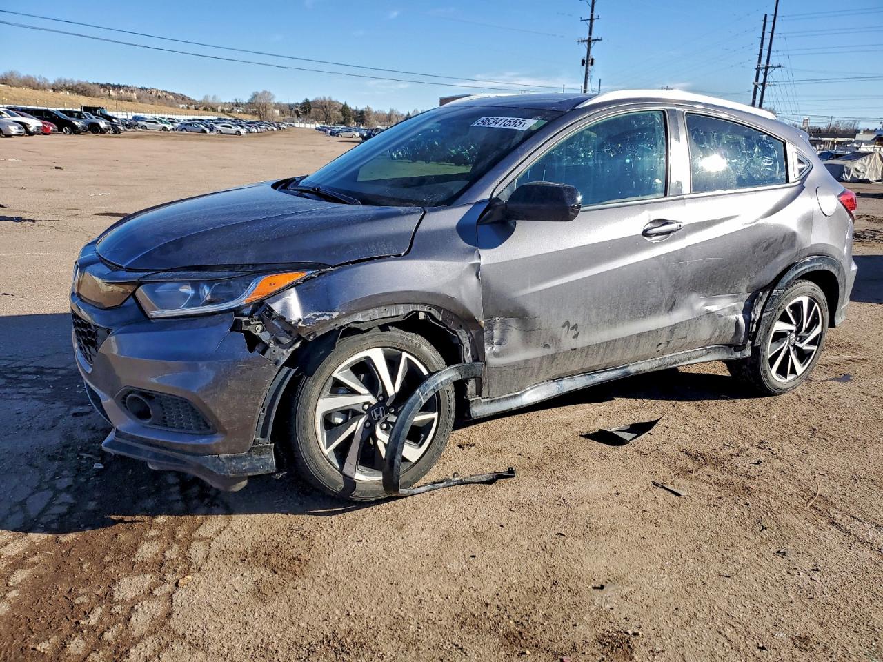 2019 HONDA HR-V SPORT — FRONT END damage — photo 1