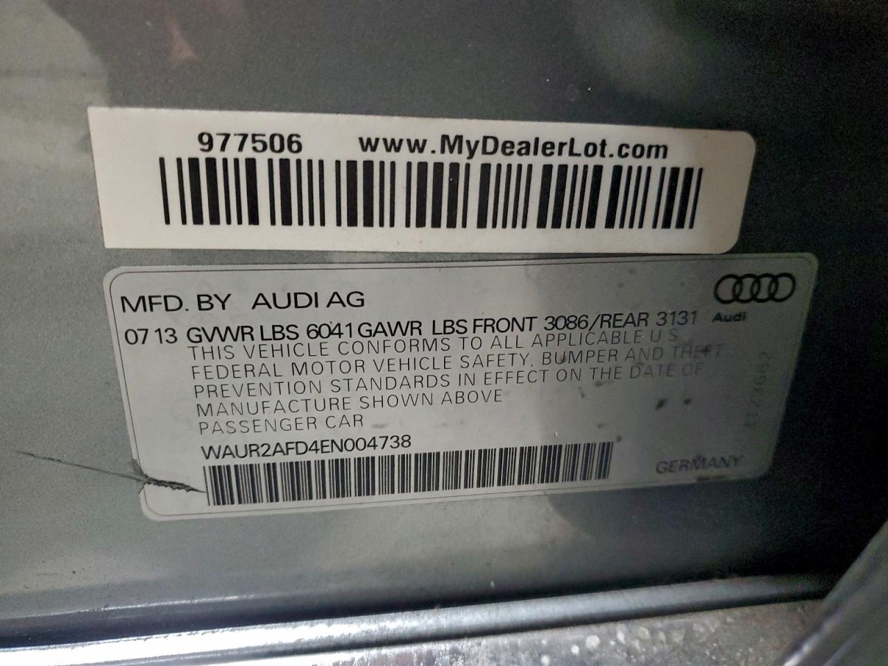 2014 AUDI A8 L QUATTRO photo 23