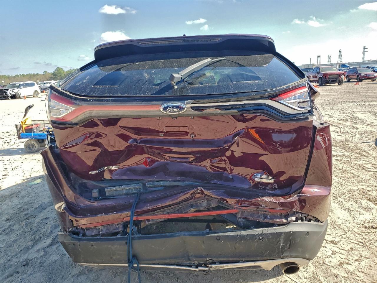 2017 FORD EDGE SEL photo 6