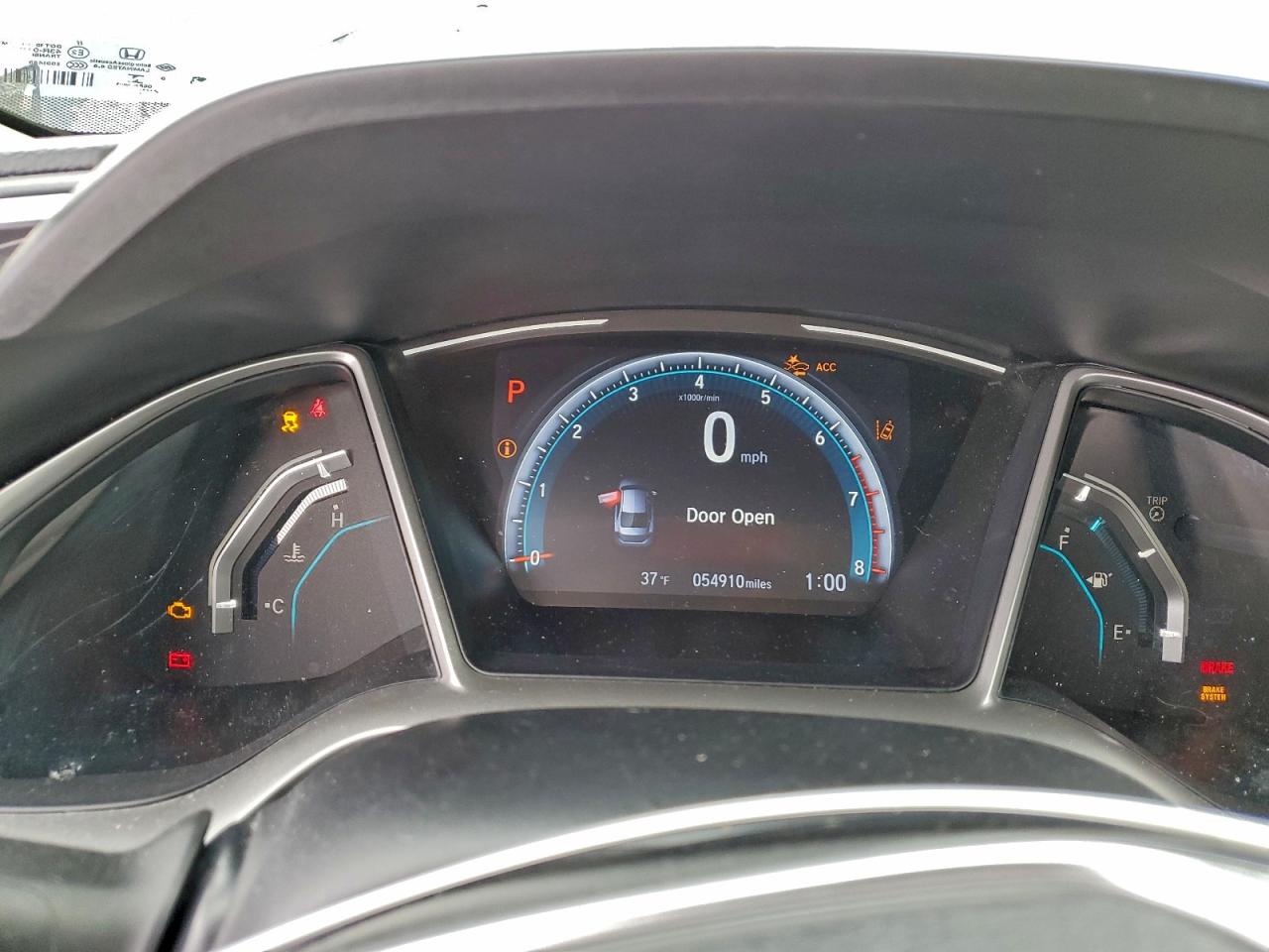 2020 HONDA CIVIC EX photo 25