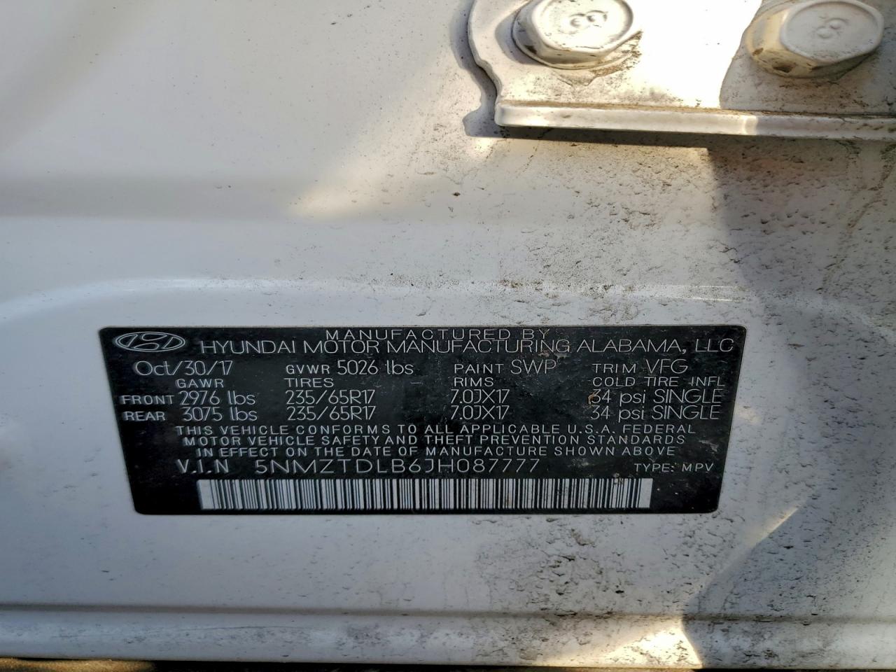 2018 HYUNDAI SANTA FE SPORT photo 14