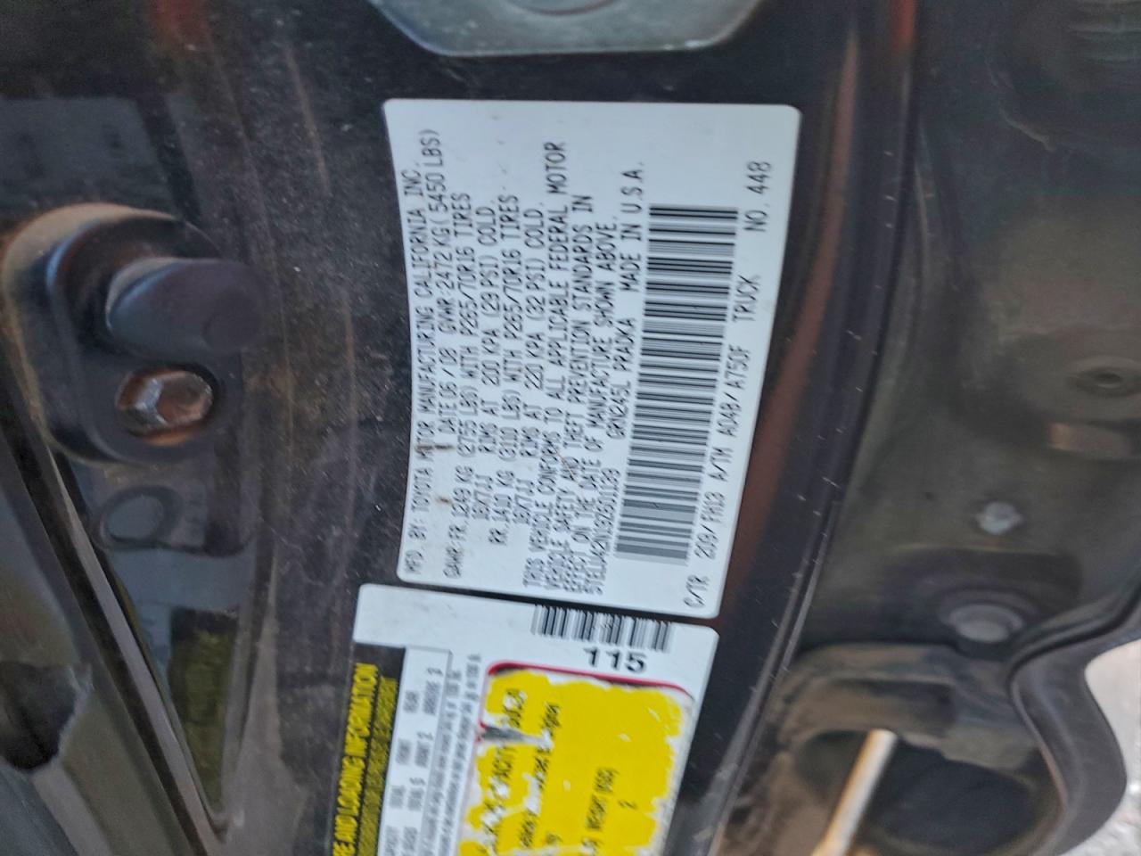 2009 TOYOTA TACOMA DOUBLE CAB photo 12