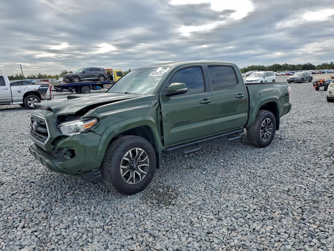 2021 TOYOTA TACOMA DOUBLE CAB — FRONT END damage — photo 1