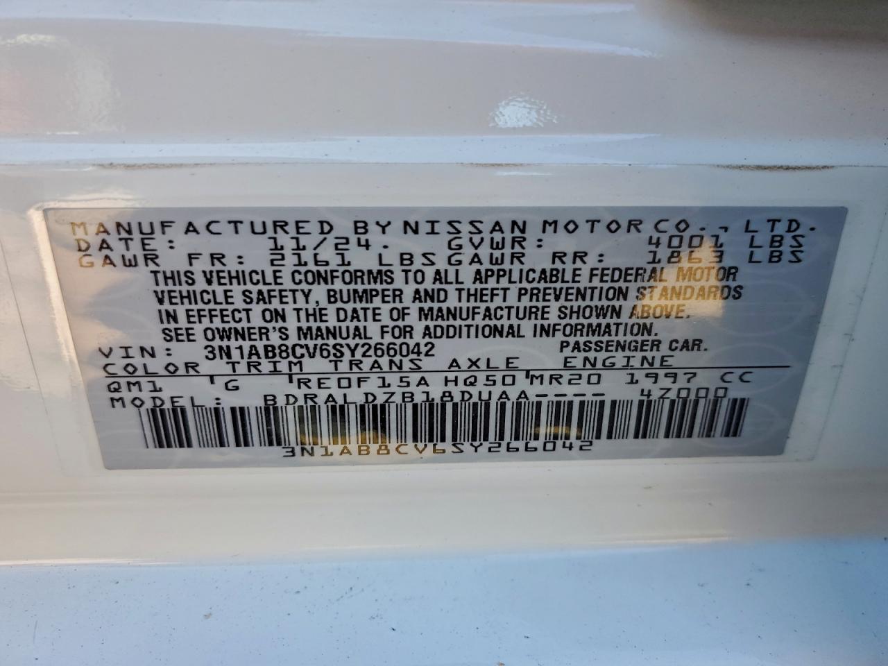 2025 NISSAN SENTRA SV photo 34