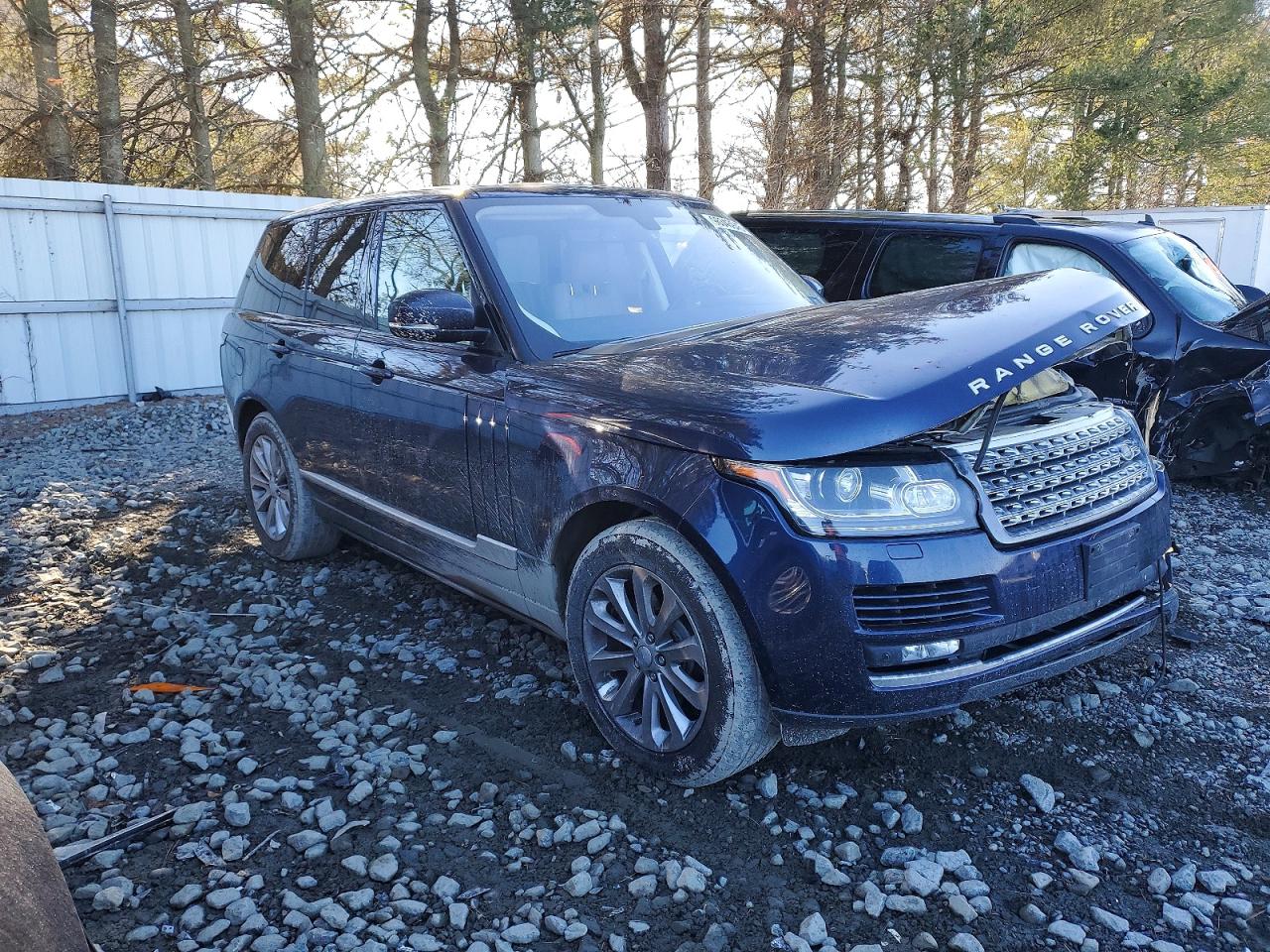 2016 LAND ROVER RANGE ROVER HSE photo 7