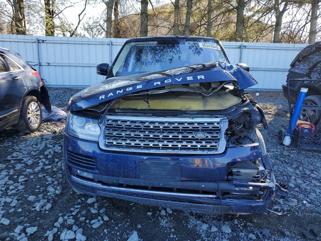 2016 LAND ROVER RANGE ROVER HSE photo 9