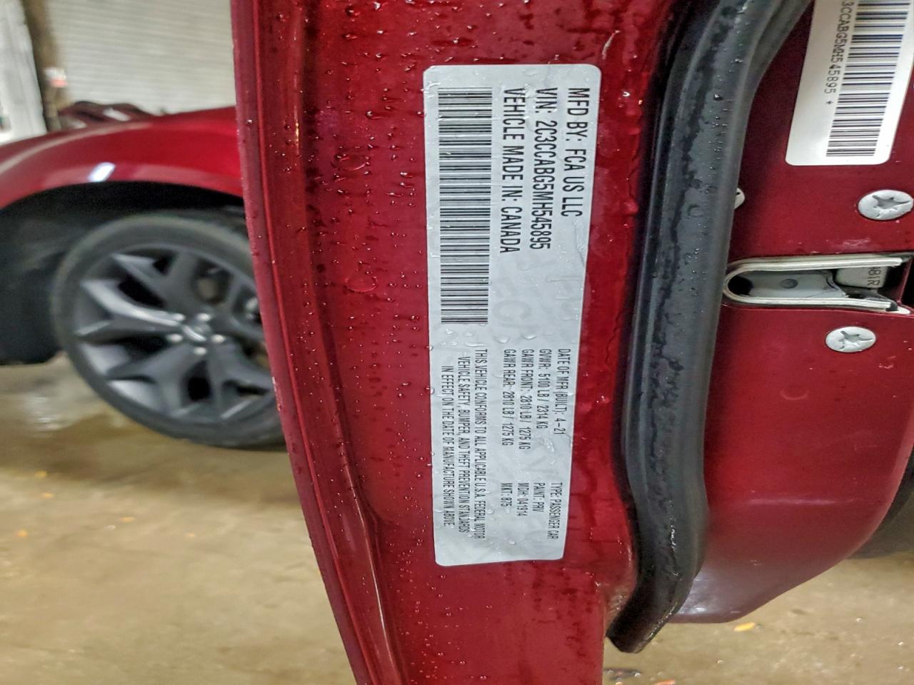 2021 CHRYSLER 300 S photo 13