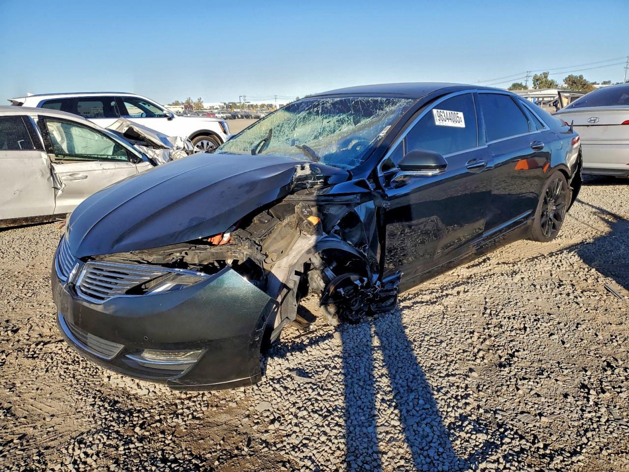 2014 LINCOLN MKZ HYBRID — FRONT END damage — photo 1