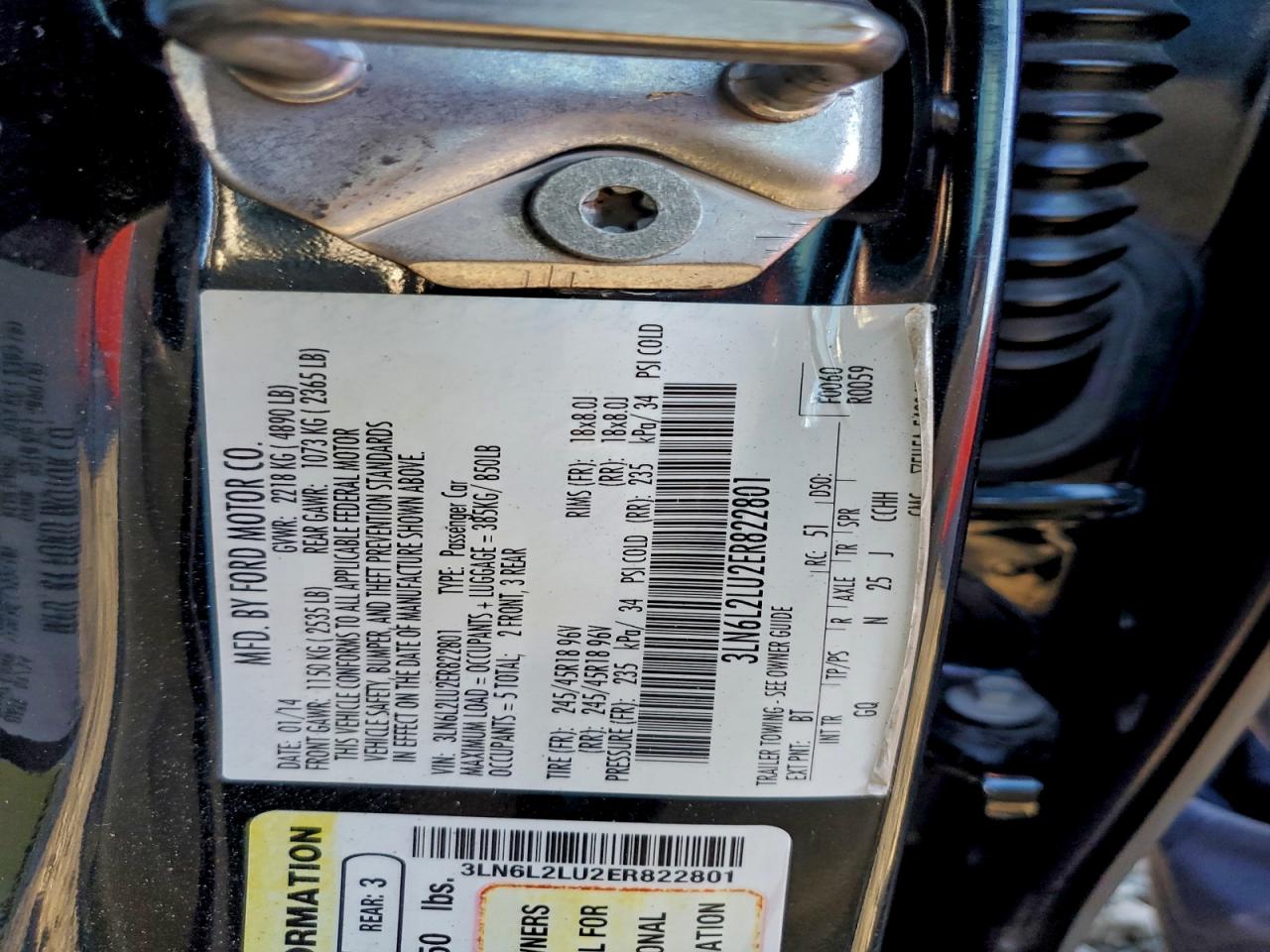 2014 LINCOLN MKZ HYBRID photo 23