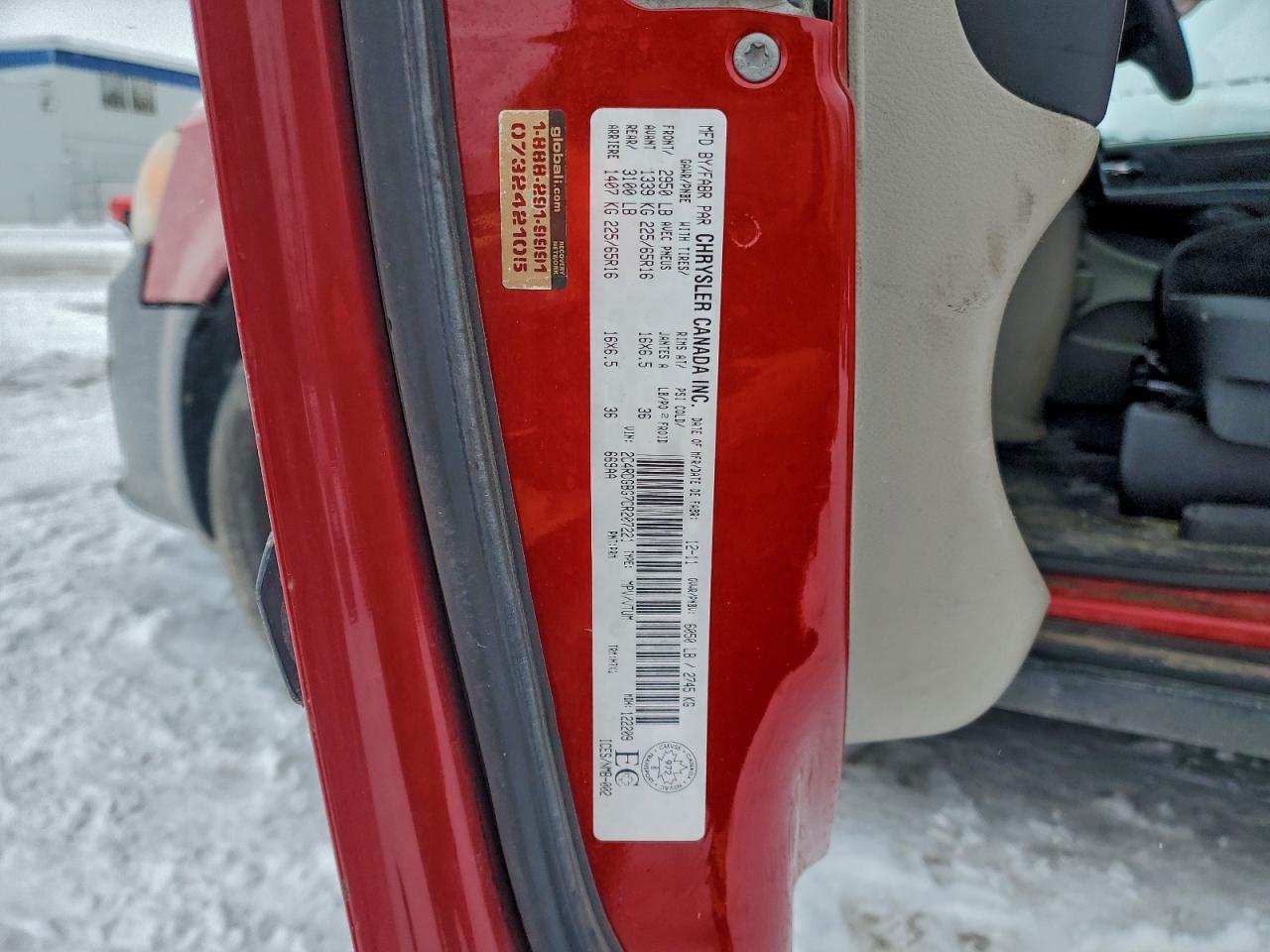 2012 DODGE GRAND CARAVAN SE photo 13