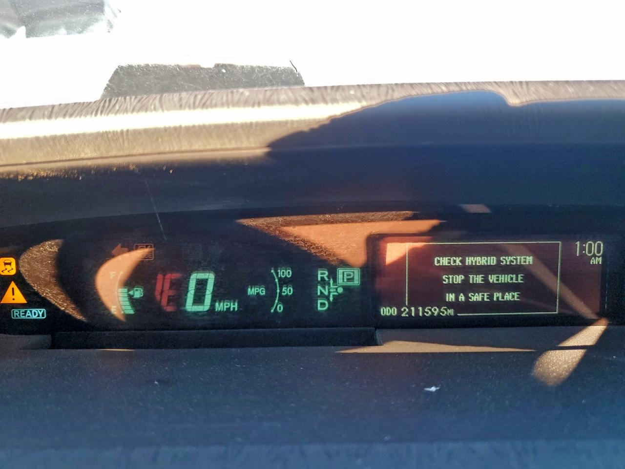 2012 TOYOTA PRIUS photo 9