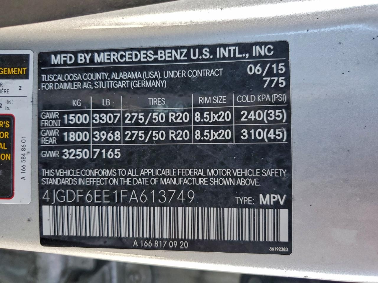 2015 MERCEDES-BENZ GL 450 4MATIC photo 25