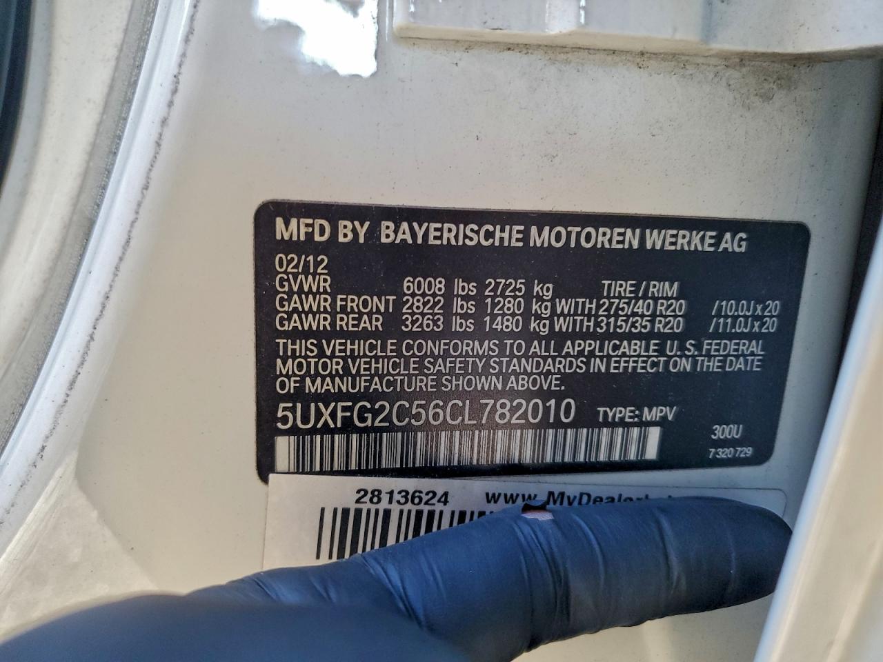 2012 BMW X6 XDRIVE35I photo 25