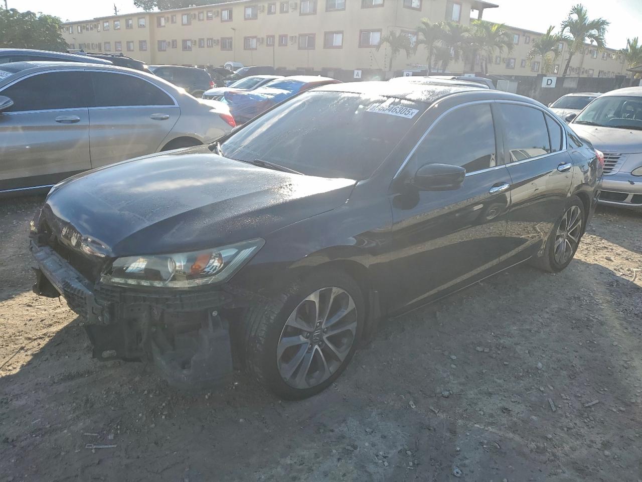 2014 HONDA ACCORD SPORT — FRONT END damage — photo 1
