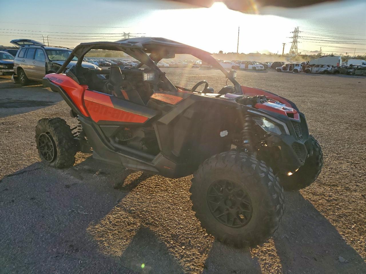 2023 CAN-AM MAVERICK X3 UTILITY VEHICLE — UNDERCARRIAGE damage — photo 1