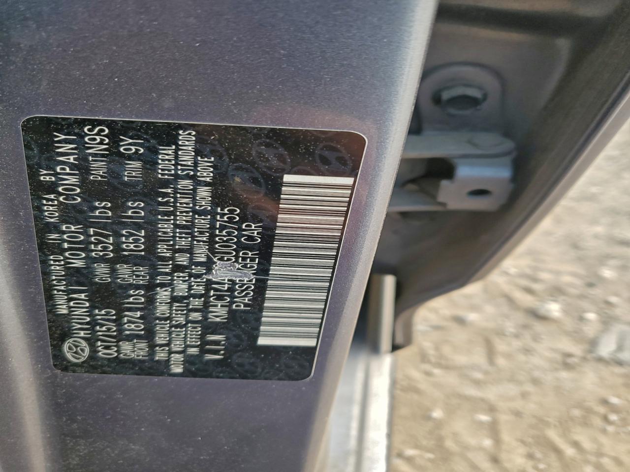 2016 HYUNDAI ACCENT SE photo 12