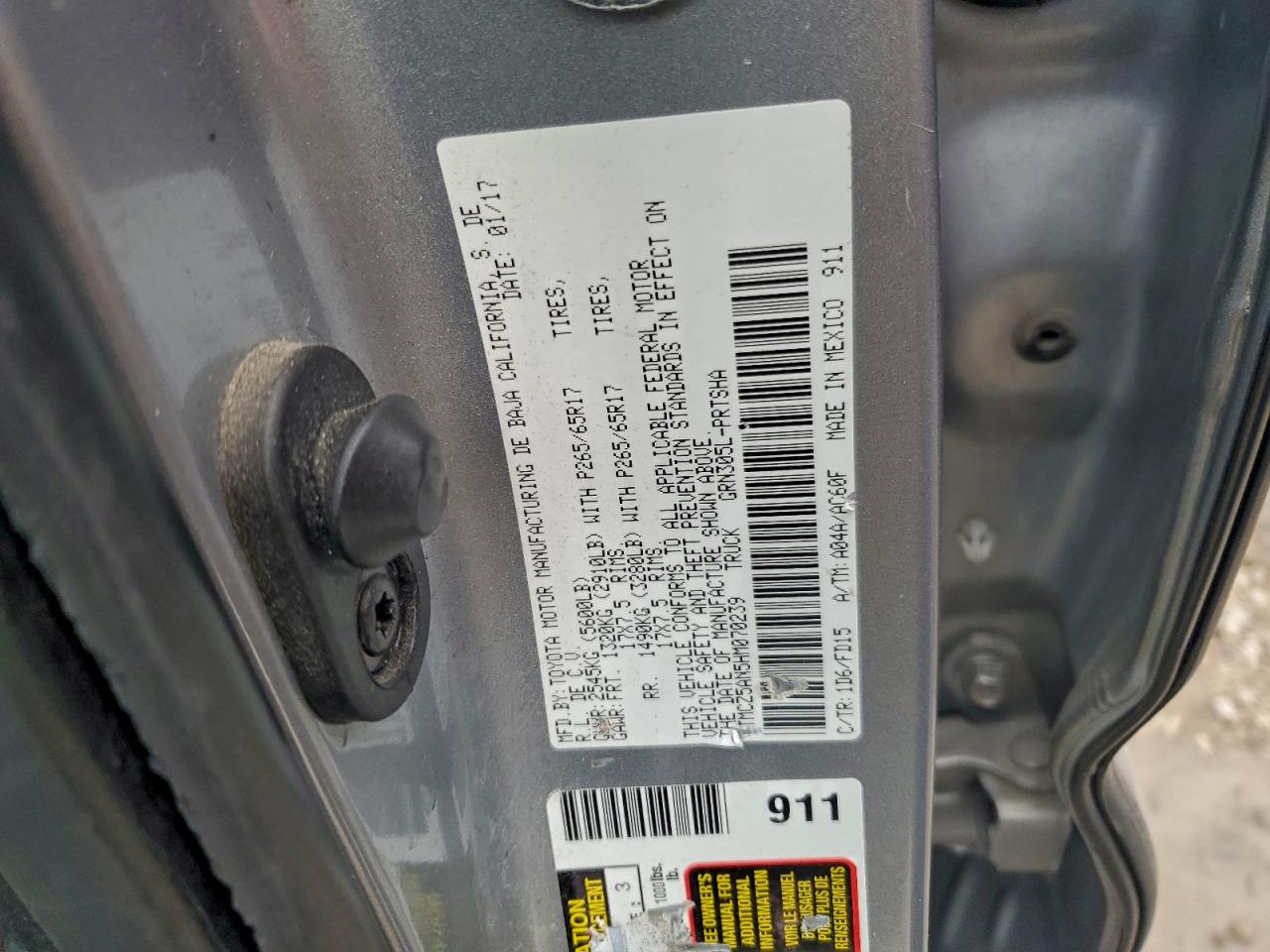 2017 TOYOTA TACOMA DOUBLE CAB photo 23