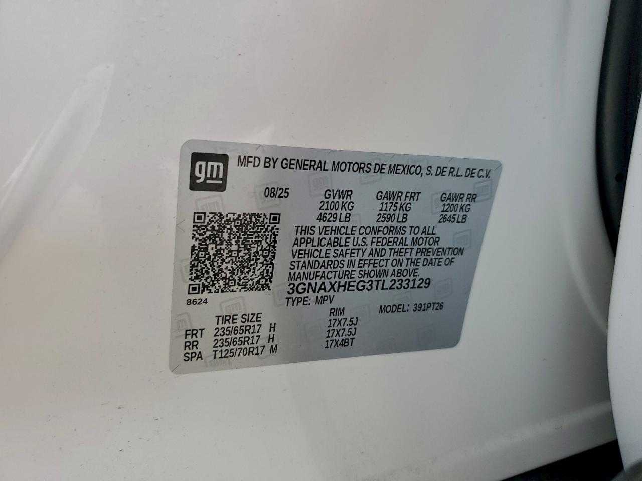 2026 CHEVROLET EQUINOX LT photo 13