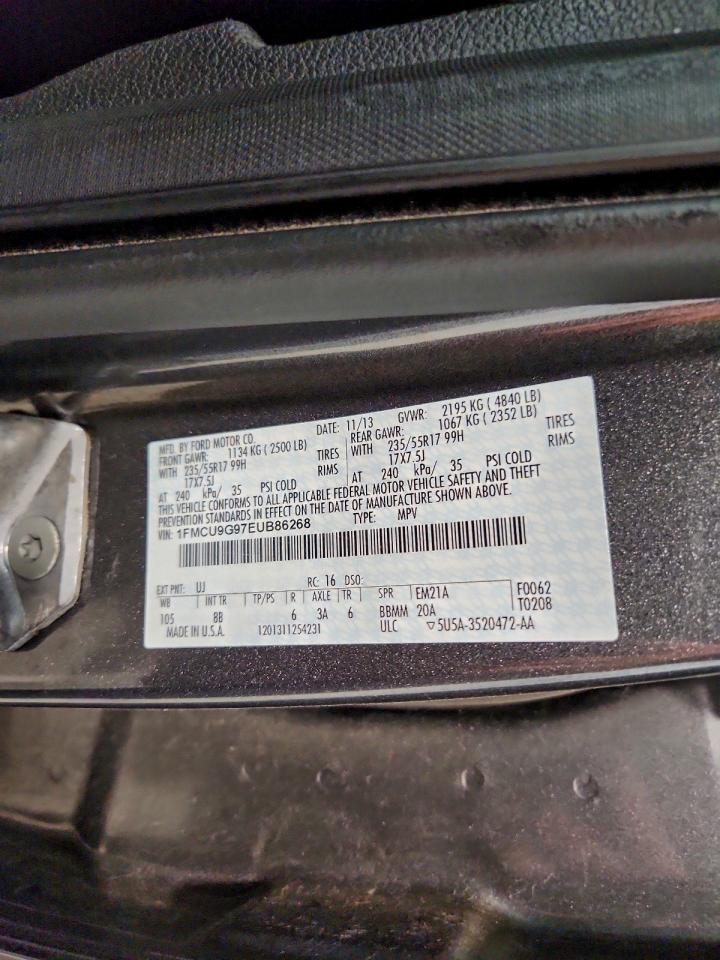 2014 FORD ESCAPE SE photo 13