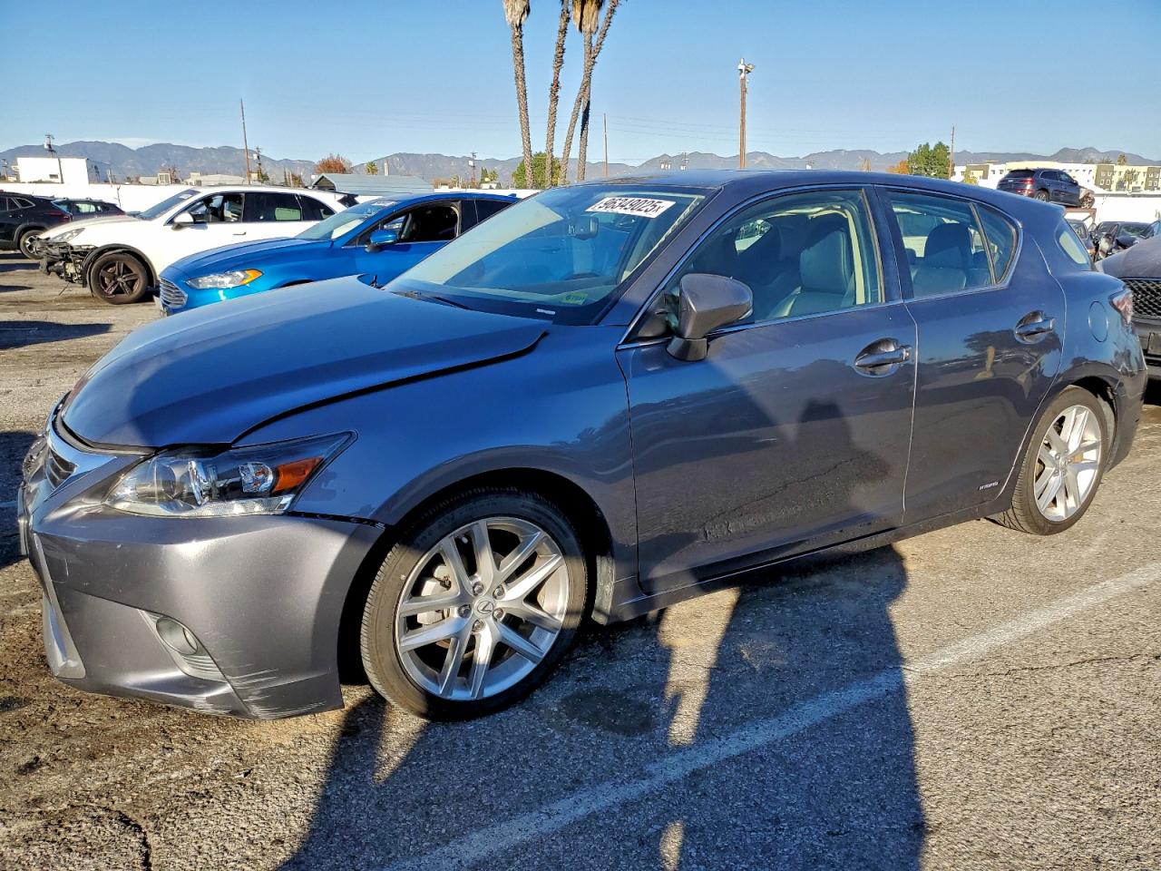 2015 LEXUS CT 200 — FRONT END damage — photo 1