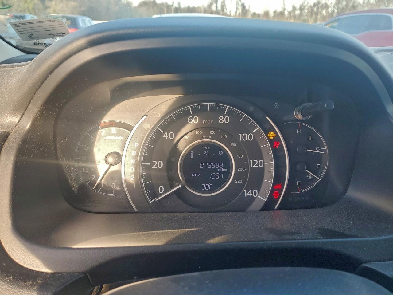 2014 HONDA CR-V EXL photo 9