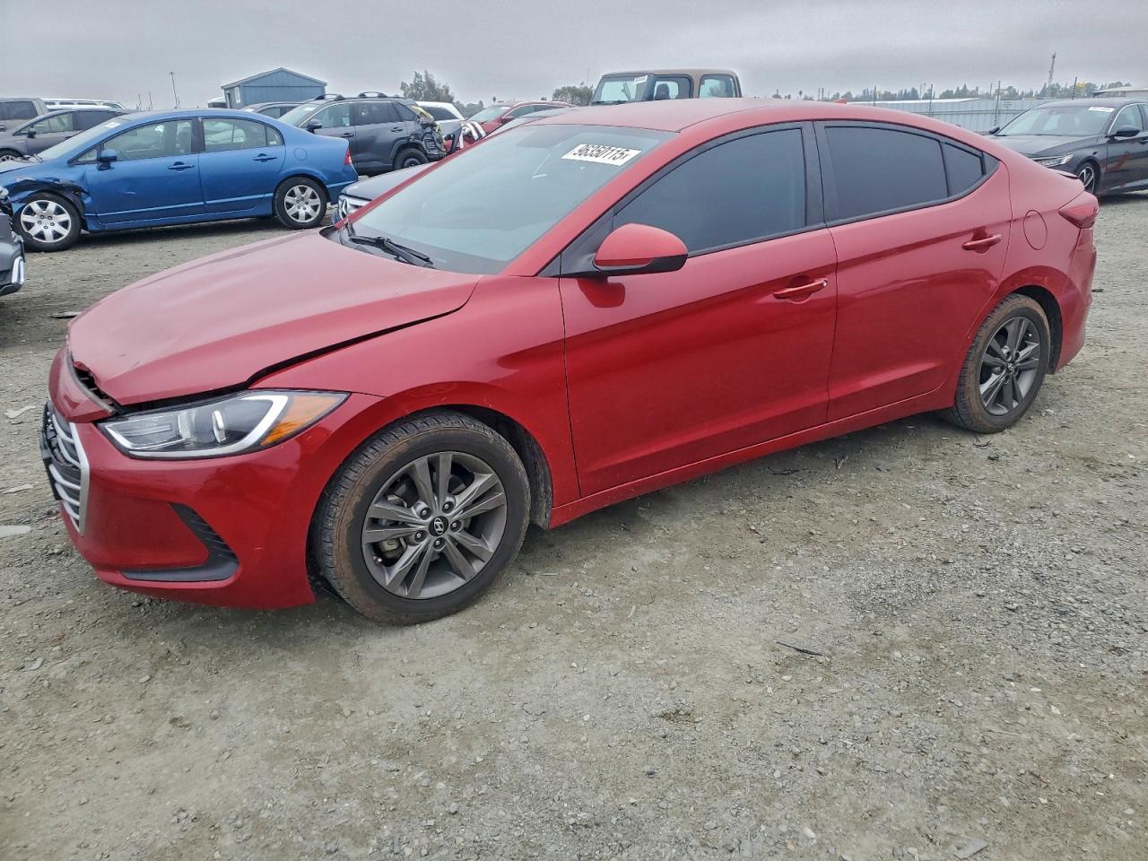 2017 HYUNDAI ELANTRA SE — REAR END damage — photo 1