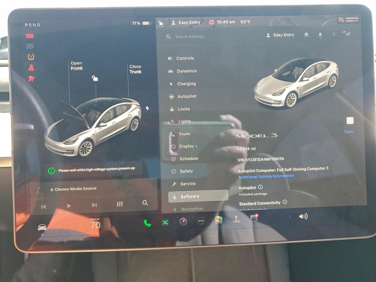 2022 TESLA MODEL 3 photo 17