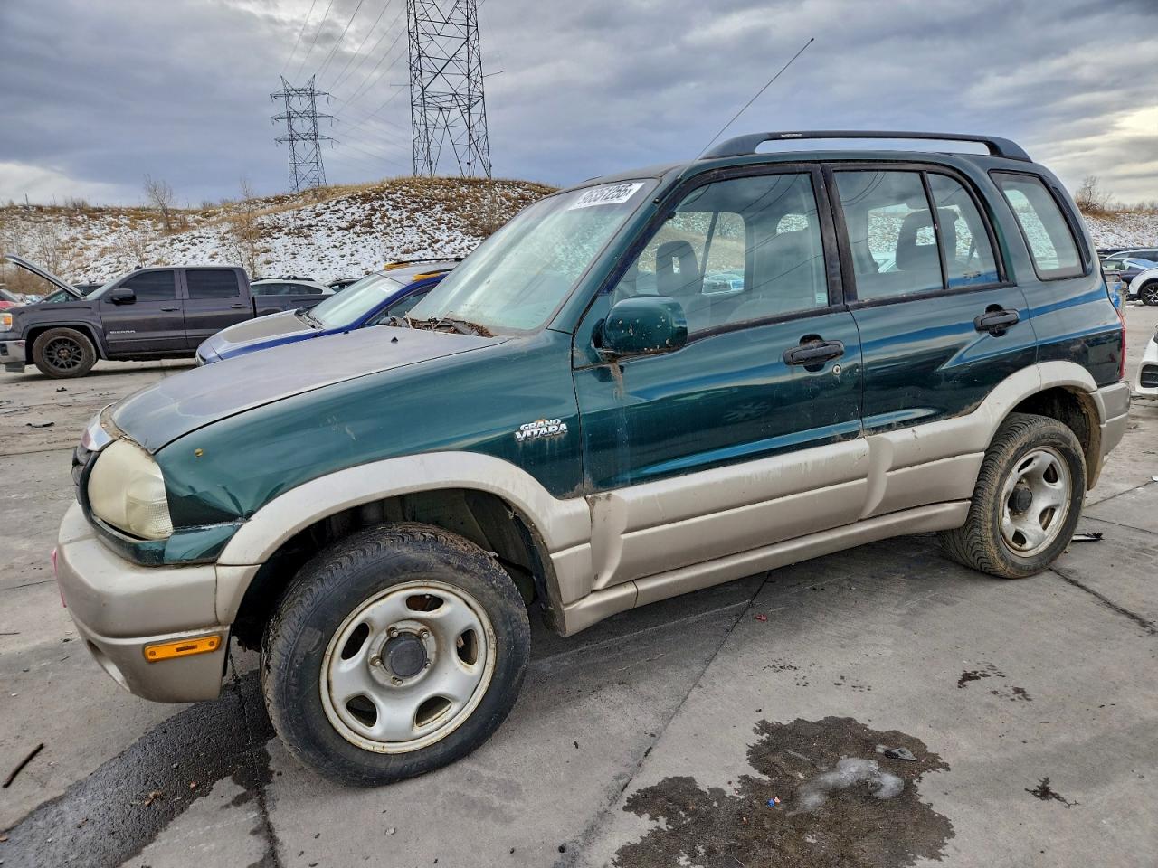 2001 SUZUKI GRAND VITARA JX — FRONT END damage — photo 1
