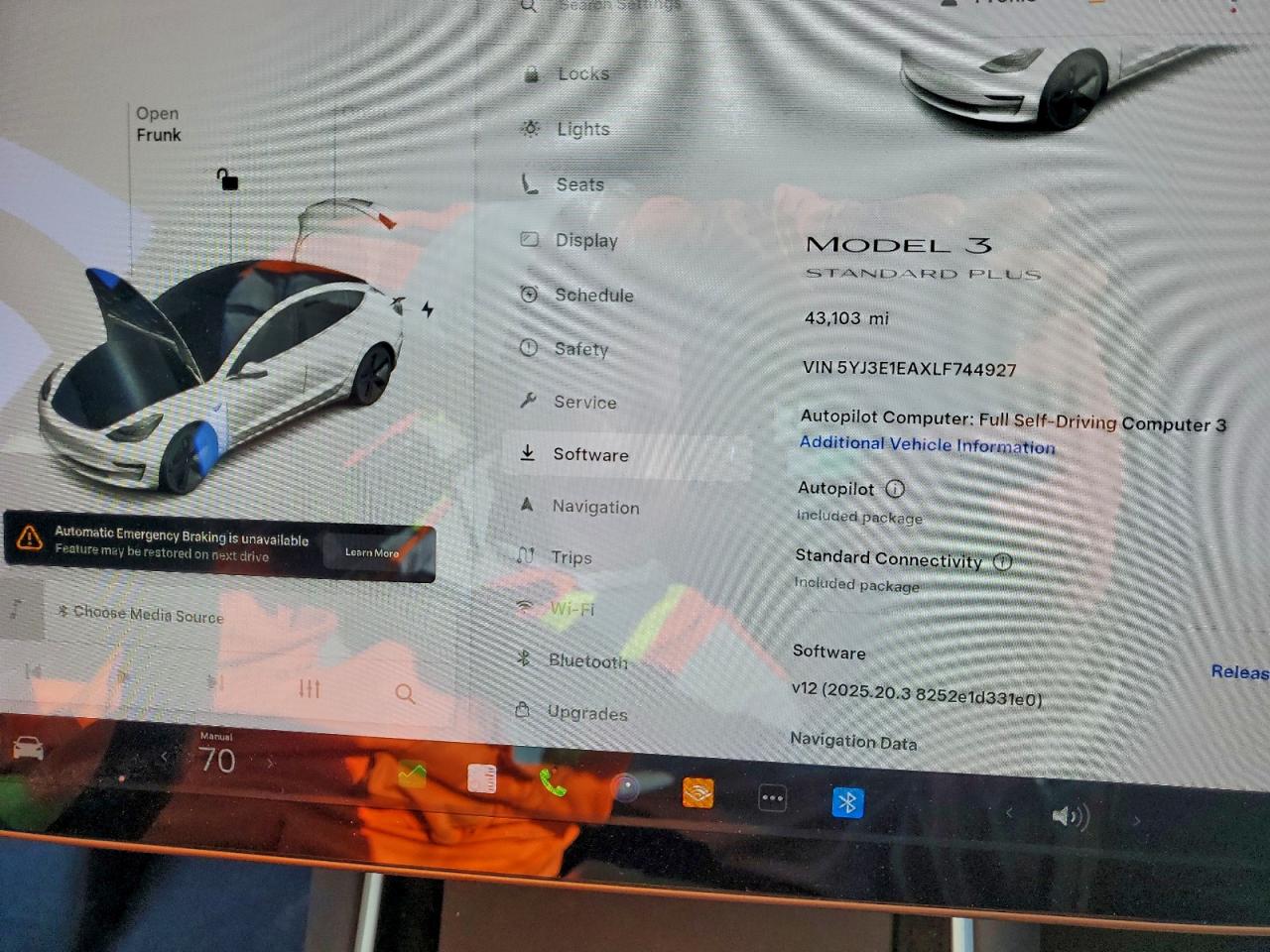 2020 TESLA MODEL 3 photo 9