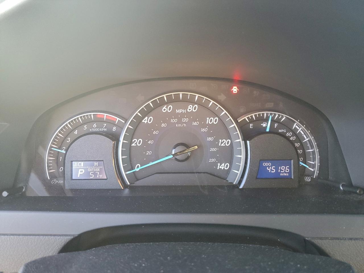 2012 TOYOTA CAMRY BASE photo 9