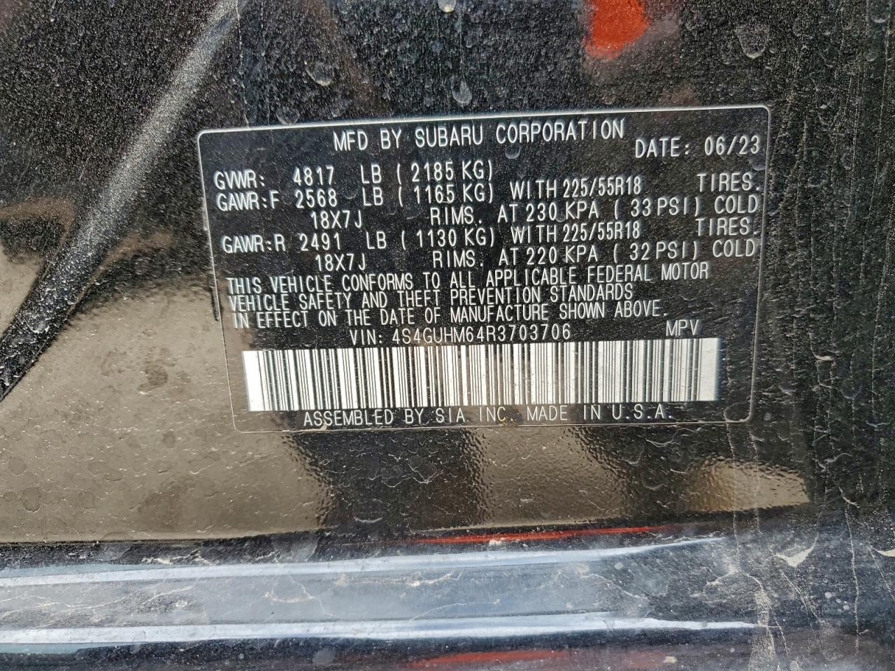 2024 SUBARU CROSSTREK LIMITED photo 12